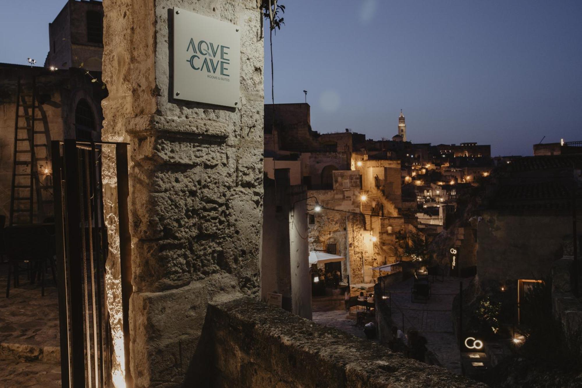 Aque Cave Hotel Matera Eksteriør billede