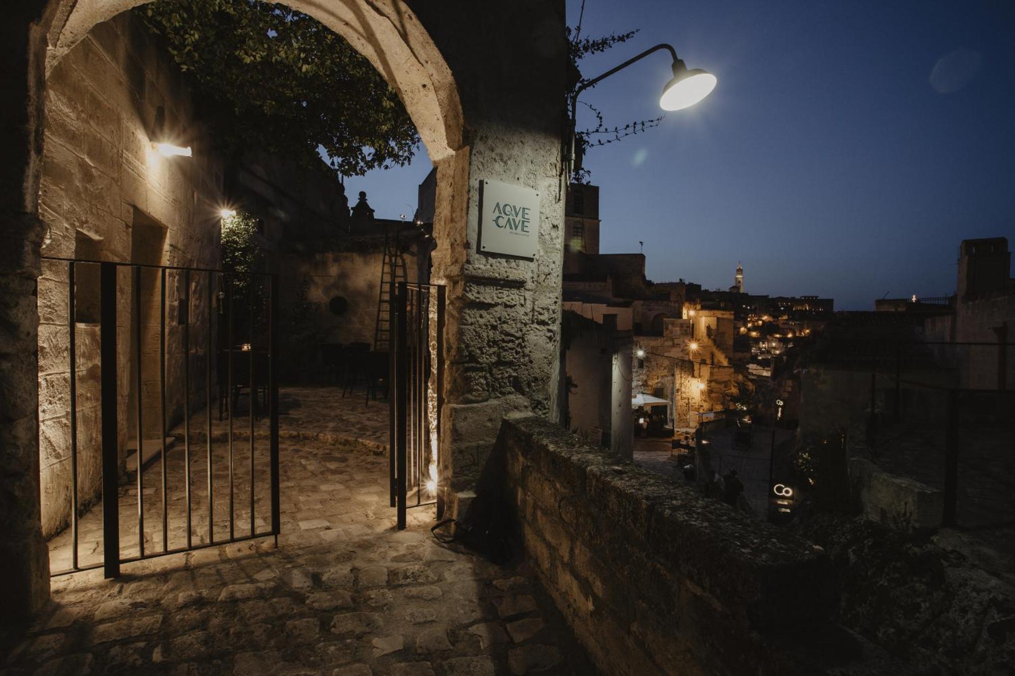 Aque Cave Hotel Matera Eksteriør billede