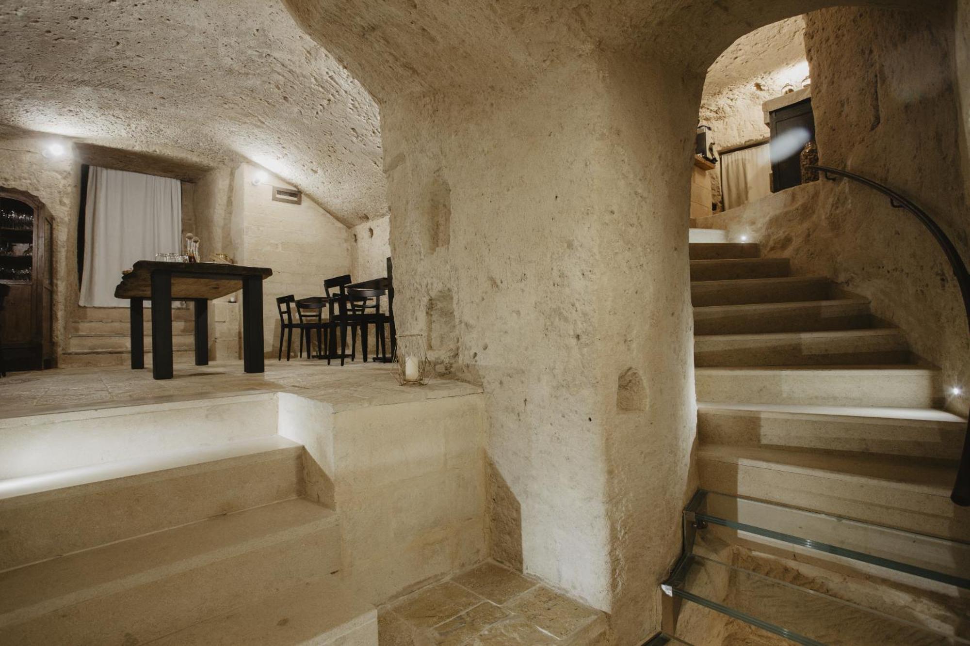 Aque Cave Hotel Matera Eksteriør billede