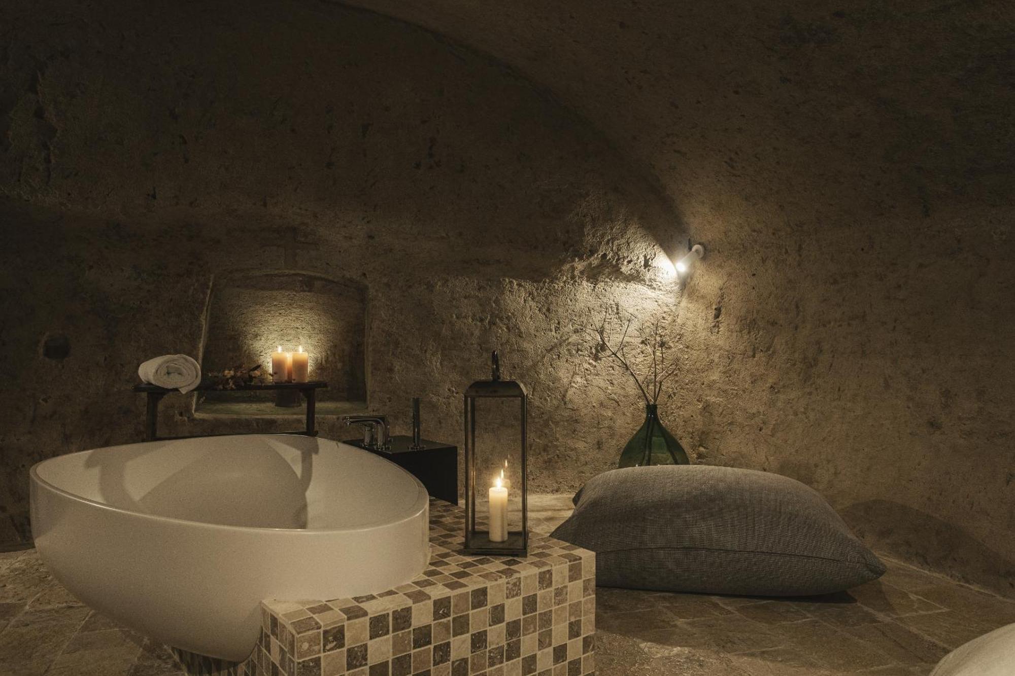 Aque Cave Hotel Matera Eksteriør billede