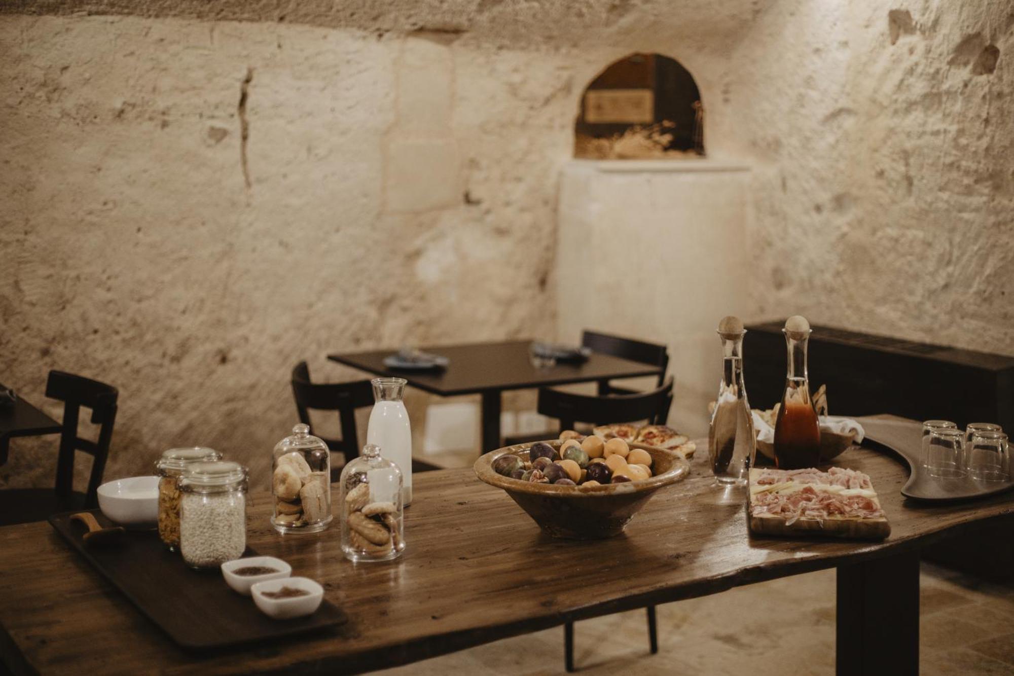 Aque Cave Hotel Matera Eksteriør billede
