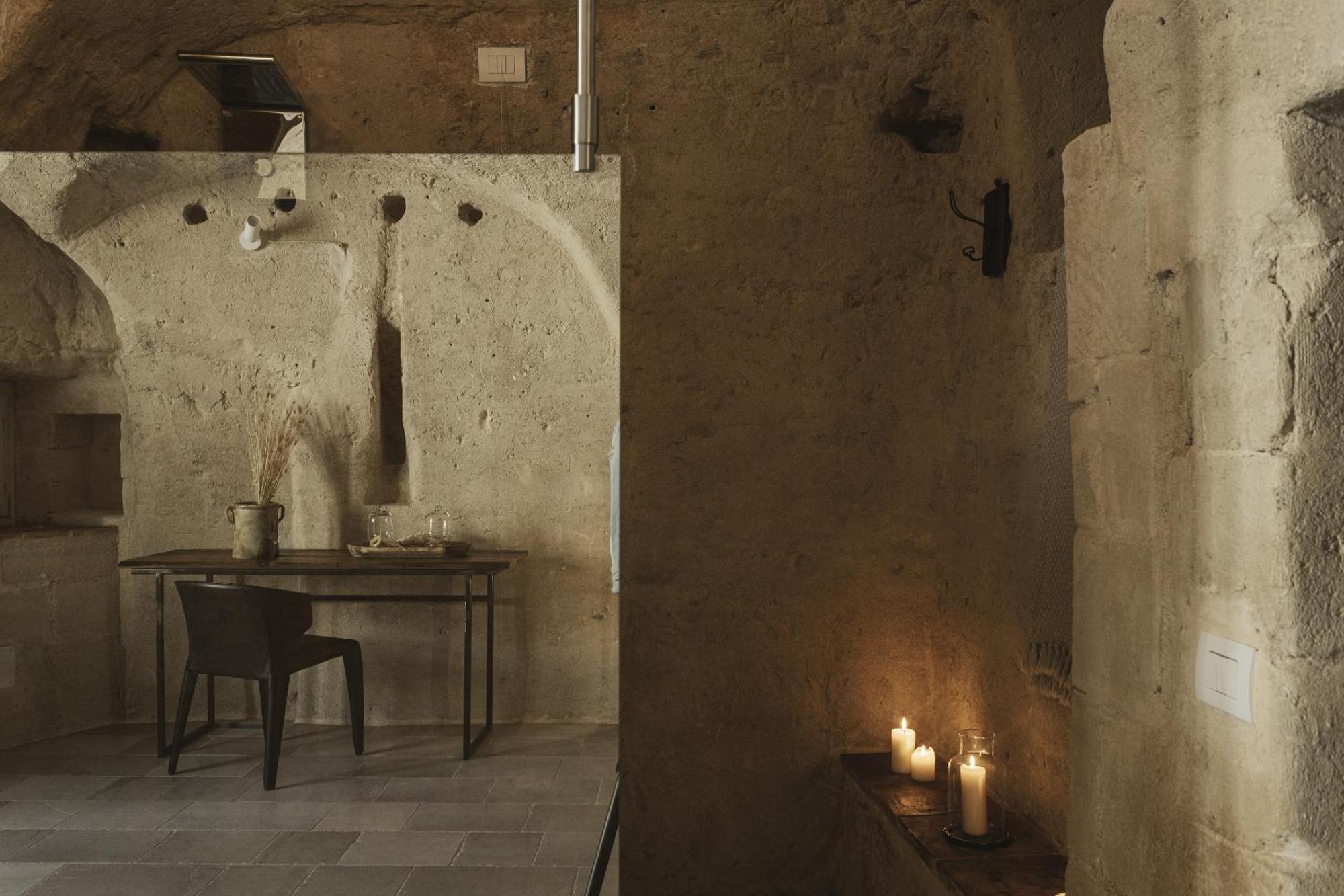 Aque Cave Hotel Matera Eksteriør billede