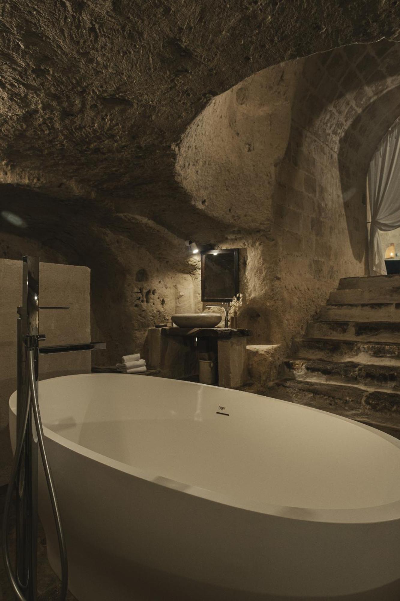 Aque Cave Hotel Matera Eksteriør billede