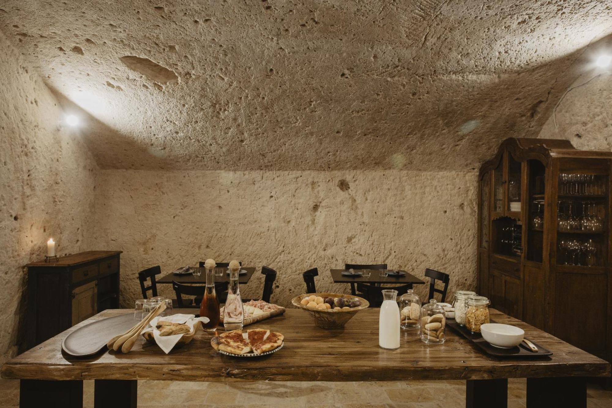 Aque Cave Hotel Matera Eksteriør billede
