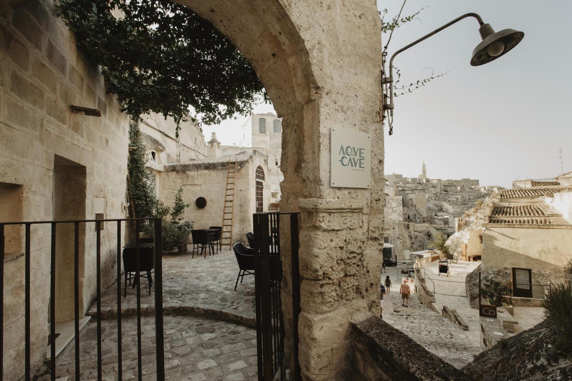 Aque Cave Hotel Matera Eksteriør billede