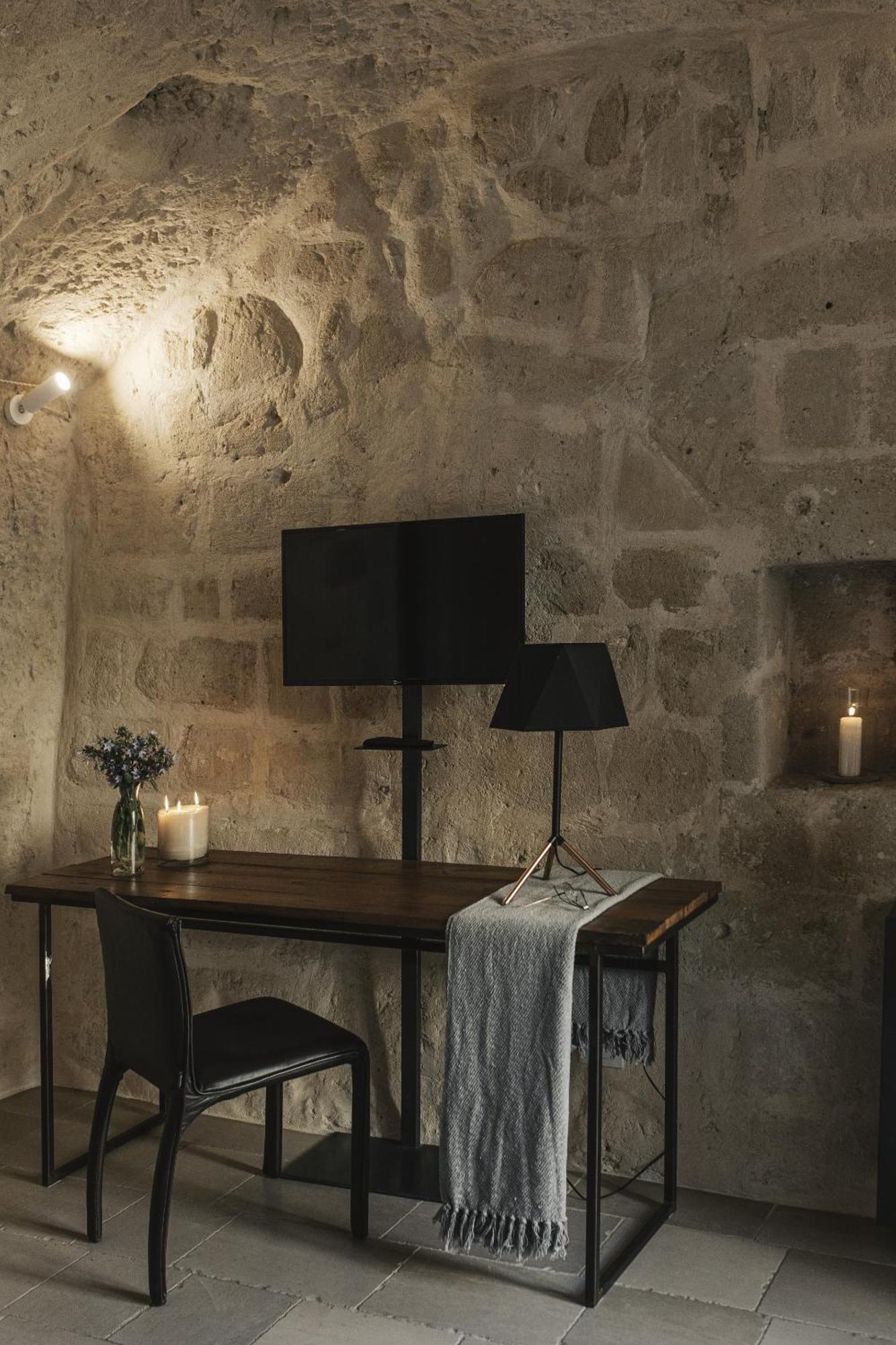 Aque Cave Hotel Matera Eksteriør billede