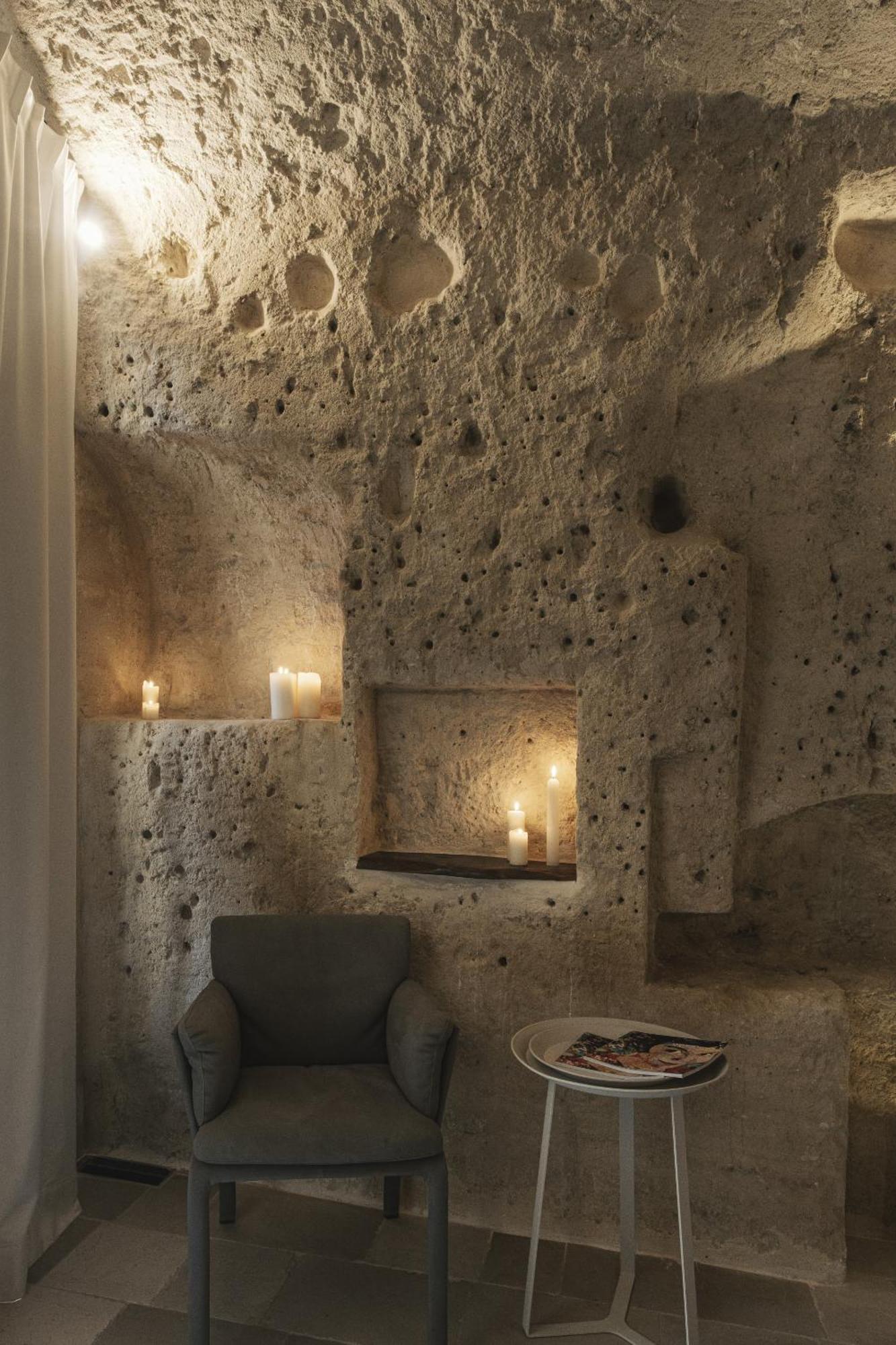 Aque Cave Hotel Matera Eksteriør billede