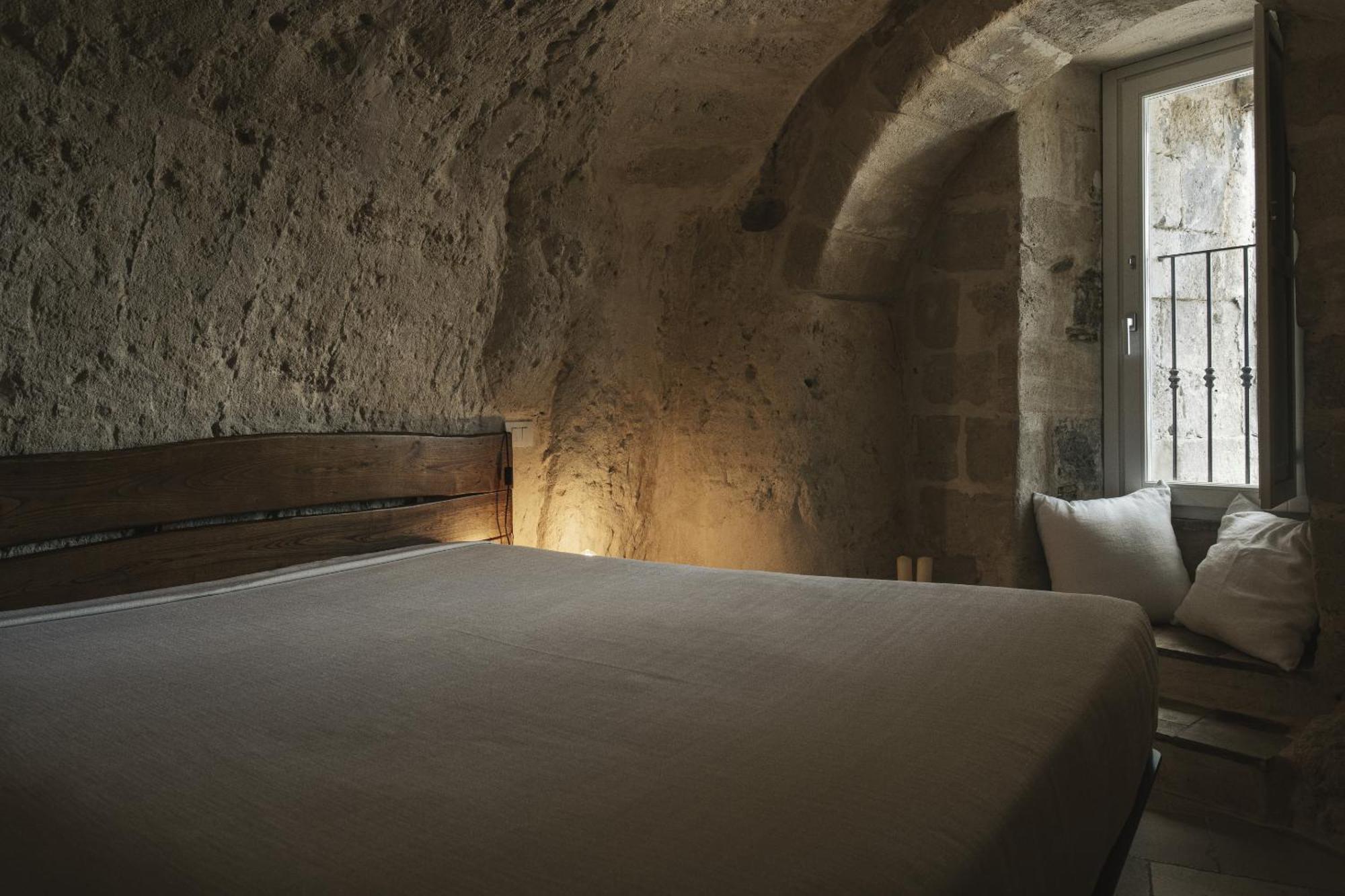 Aque Cave Hotel Matera Eksteriør billede