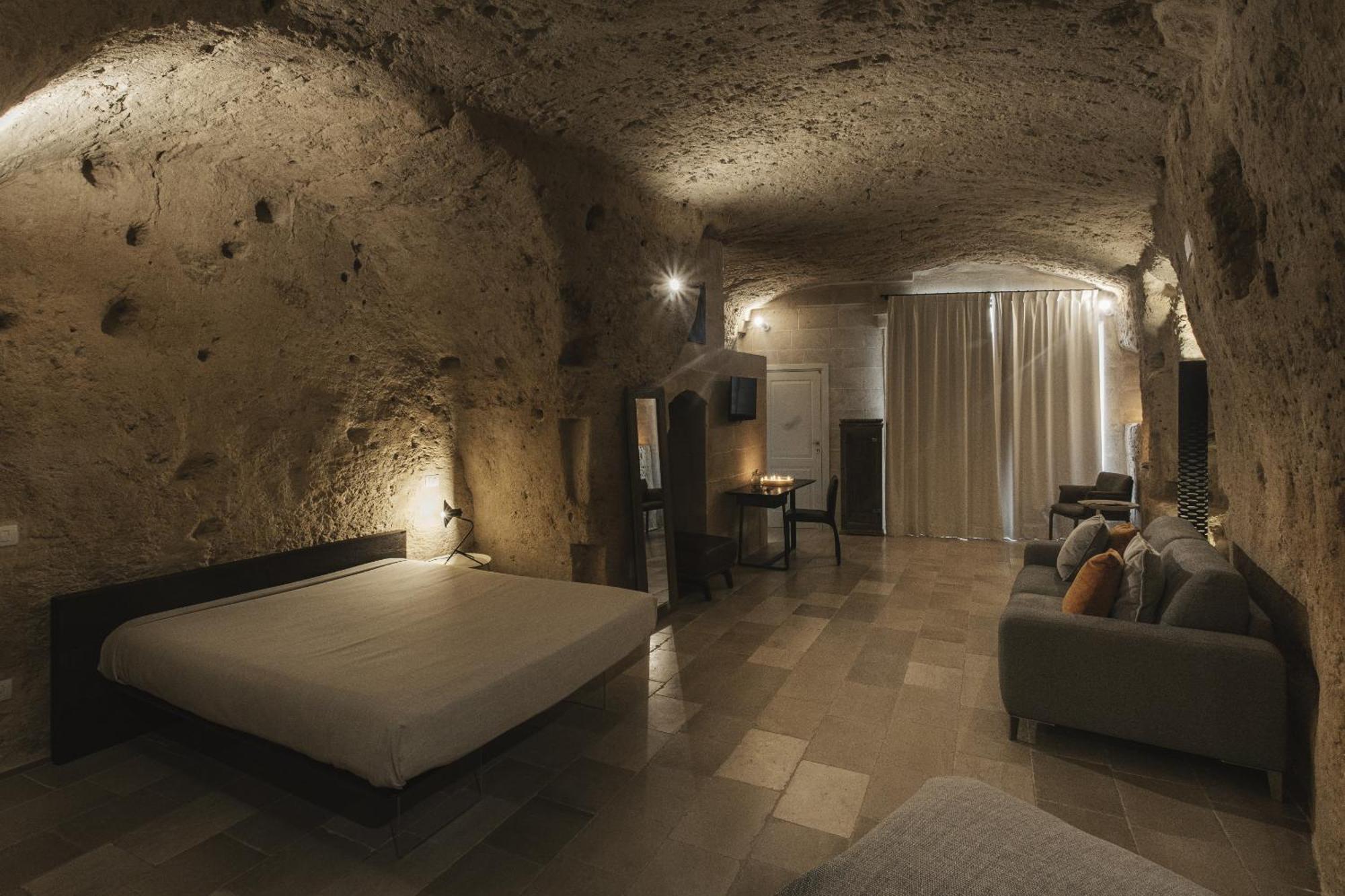 Aque Cave Hotel Matera Eksteriør billede