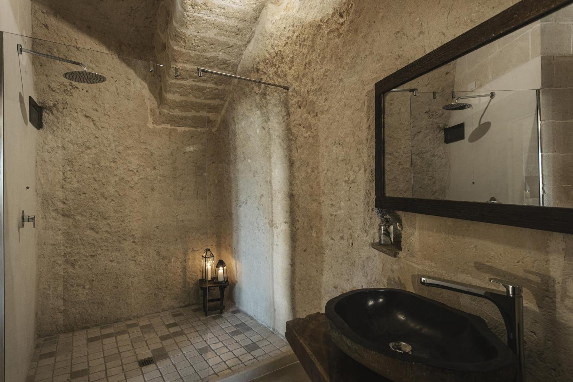 Aque Cave Hotel Matera Eksteriør billede
