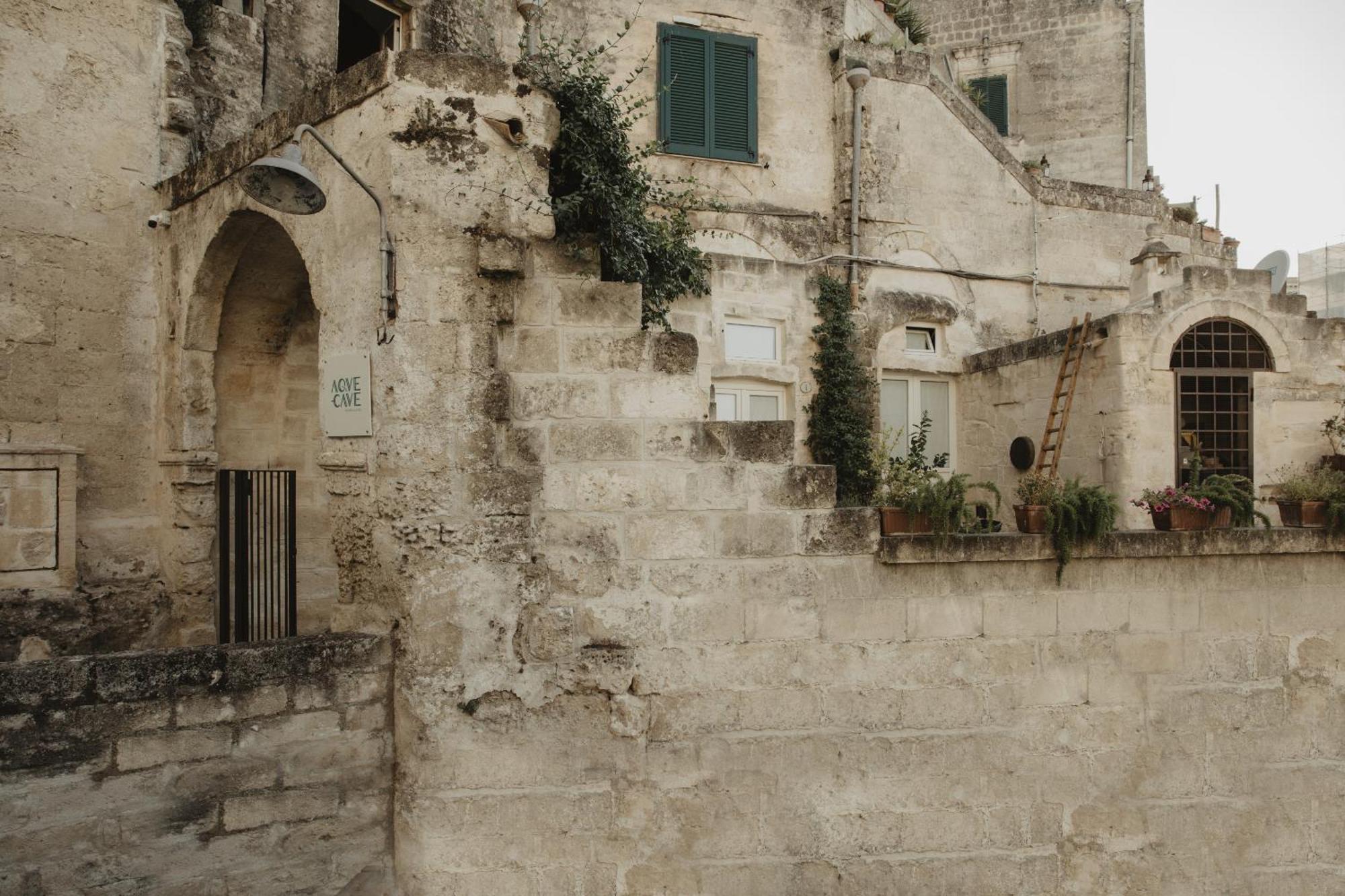 Aque Cave Hotel Matera Eksteriør billede