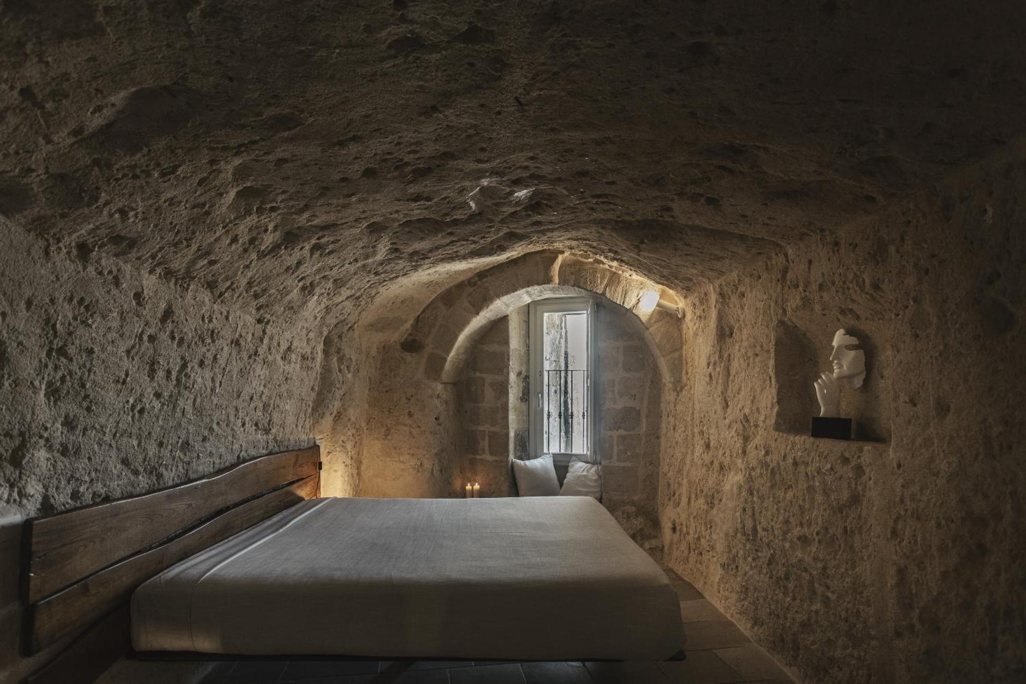 Aque Cave Hotel Matera Eksteriør billede
