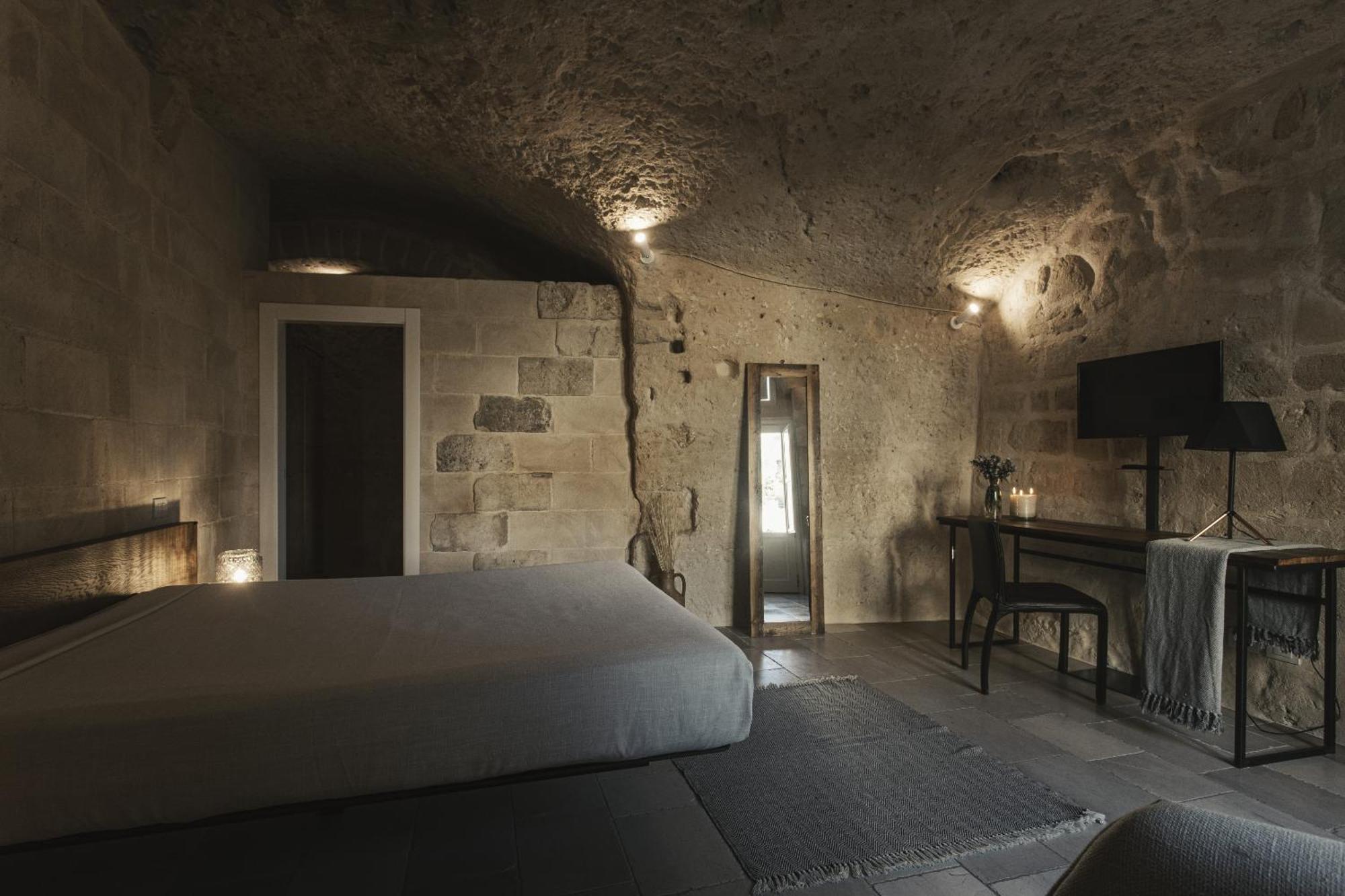 Aque Cave Hotel Matera Eksteriør billede