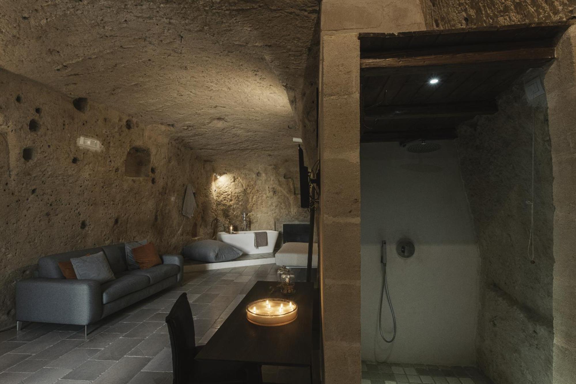 Aque Cave Hotel Matera Eksteriør billede