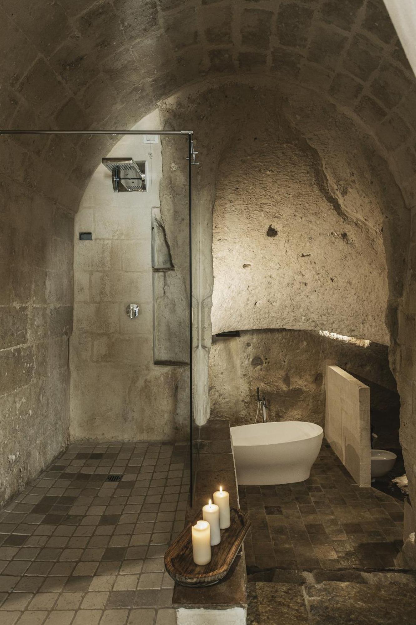 Aque Cave Hotel Matera Eksteriør billede