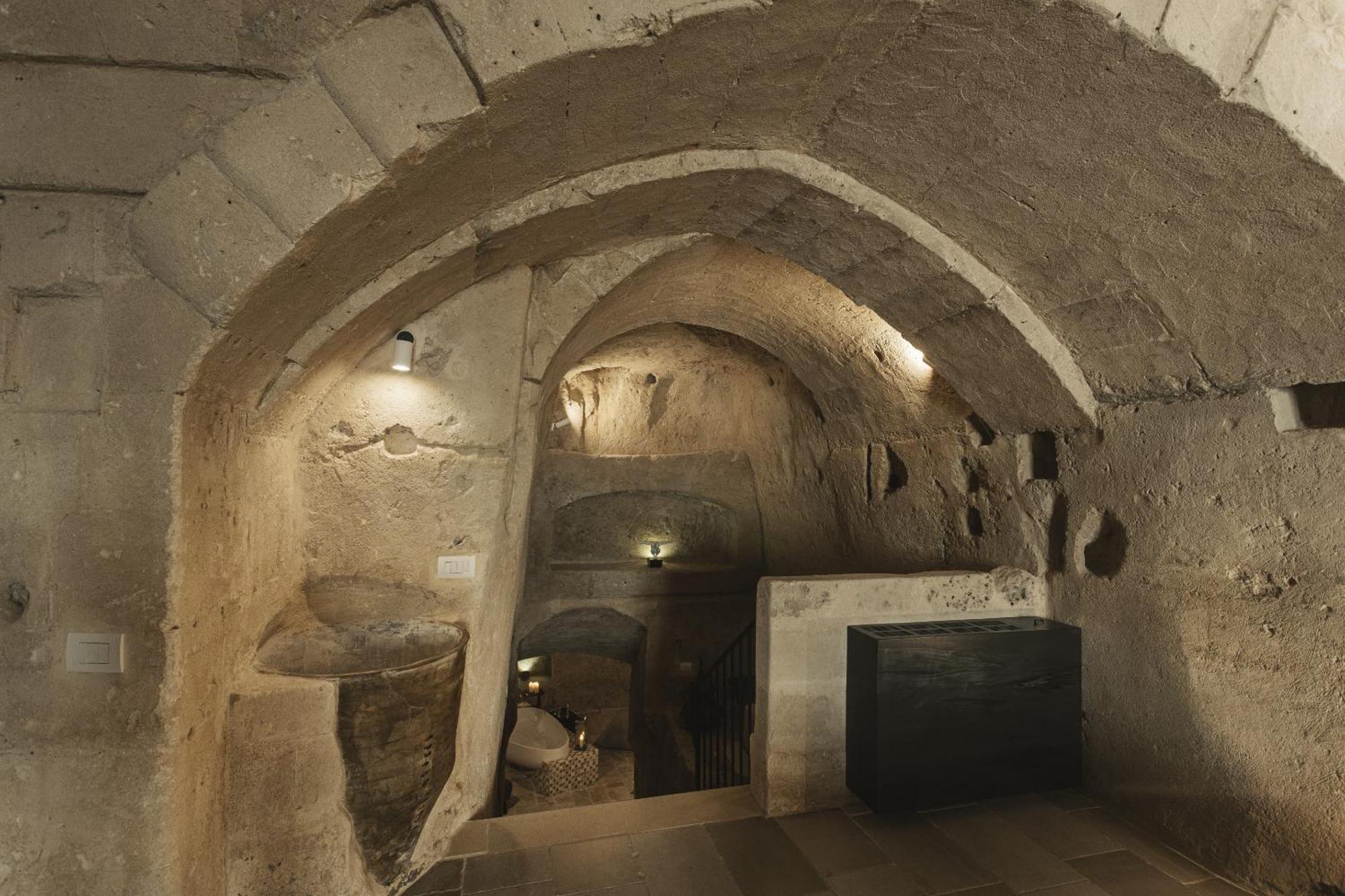 Aque Cave Hotel Matera Eksteriør billede