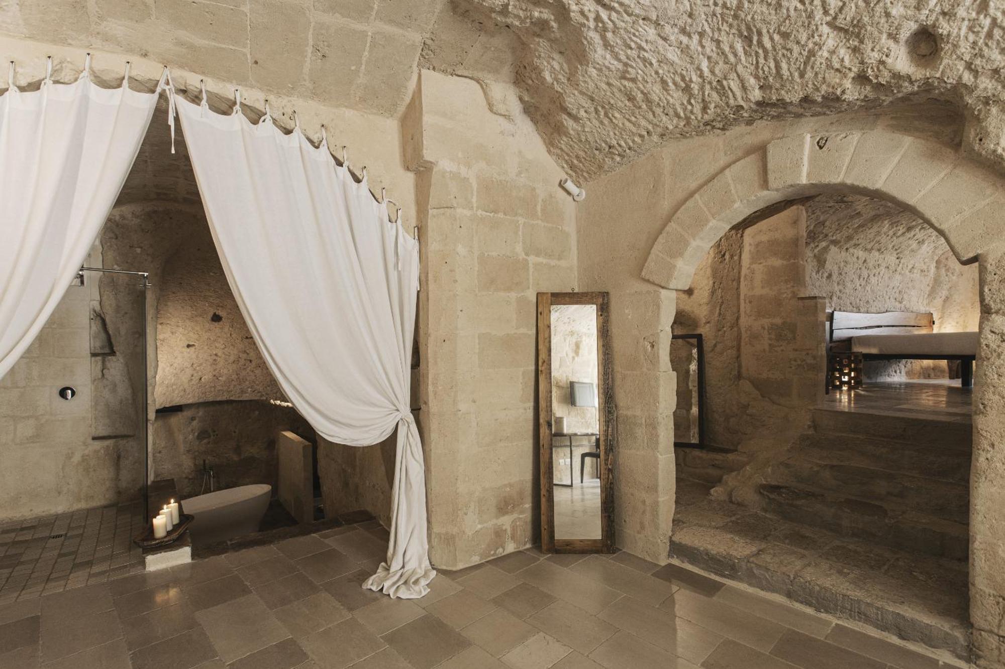 Aque Cave Hotel Matera Eksteriør billede
